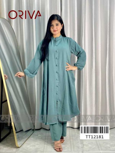 Cotton Button Two Piece