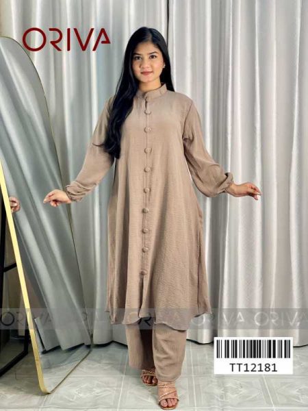 Cotton Button Two Piece