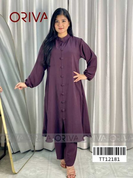 Cotton Button Two Piece